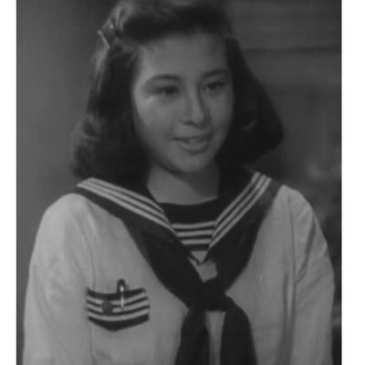 日本の女優、久我美子『酔いどれ天使』