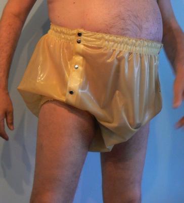 Mein neues Gummiwindelhöschen - 私の新しいラバー パンツ