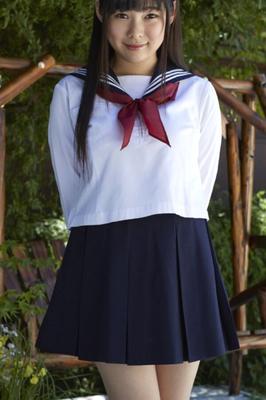 Busty schoolgirl Chika Yuki