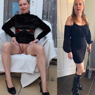 Fran Stephenson UK Salope Habillée Déshabillée