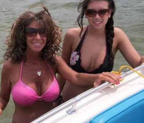 Daughter and mother