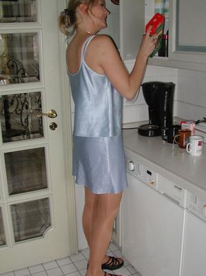 Marta german teen in pantyhose (Kueche)