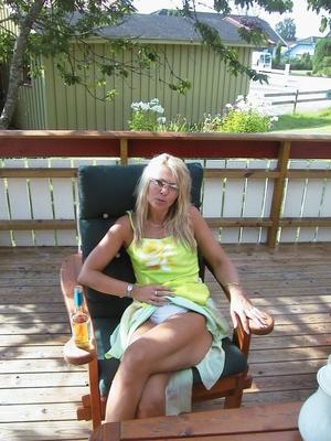 Blonde MILF...