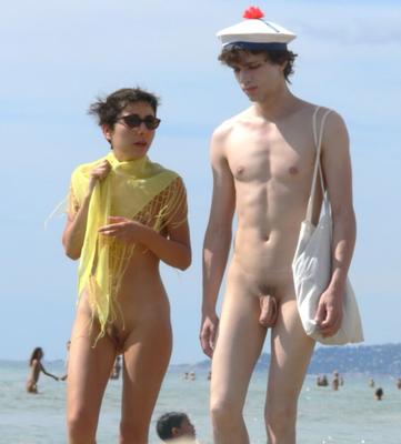 Nudiste Vie à la plage Vacances Naturisme Voyeur