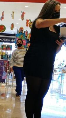Voyeur Mexicanas Minifaldas Pantyhose
