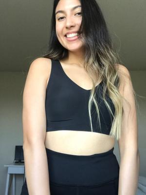 Latina enceinte construite pour baiser