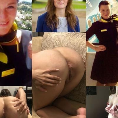 Béatrice hôtesse de l'air allemande et saftschubse allemande