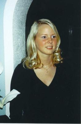 Jolie blonde suédoise
