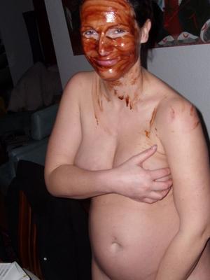 MILF enceinte allemande