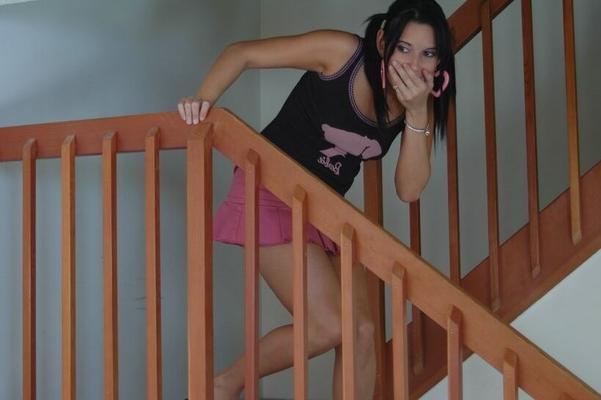 Latina MILF Teaching Latina Teen to Suck White Cock