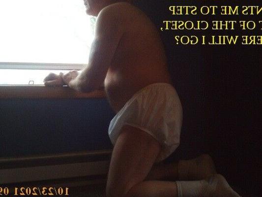 cut up underwear is now diaper drawer, stepping out of closet