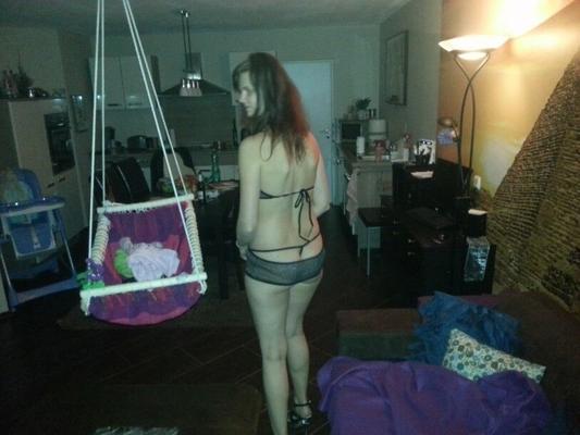 Small Tit Amateur MILF Posing Fucking Lingerie