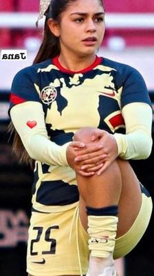 Kurvige Sportler