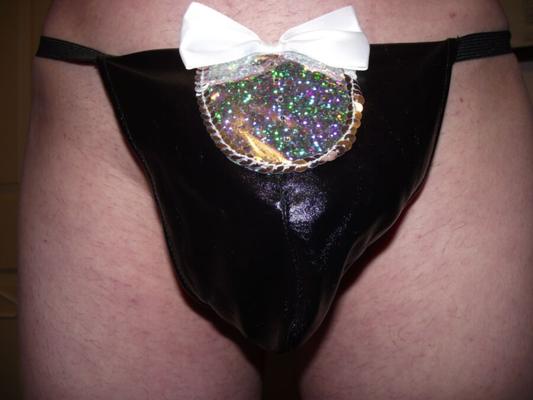 tuxedo g-string
