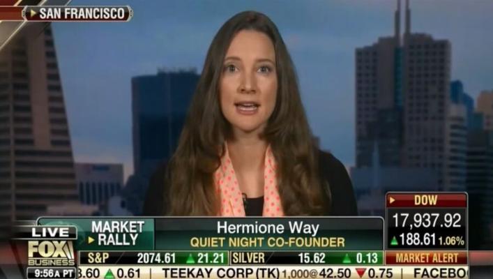 American journalist and entrepreneur Hermione Way nude