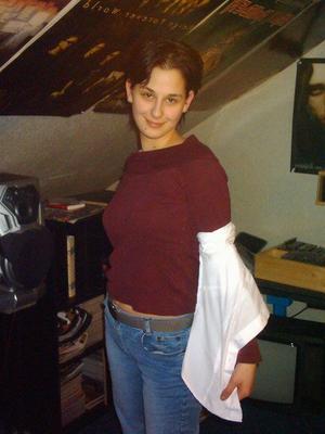 Jeune poseur amateur allemand