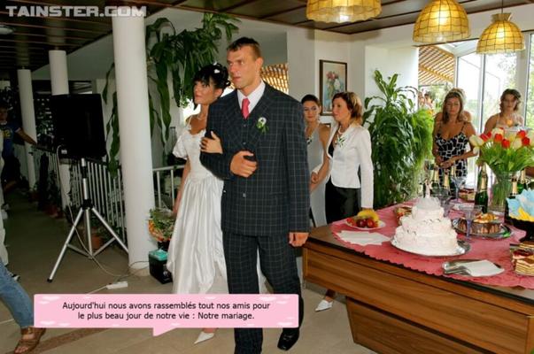Une partouze à mon mariage
