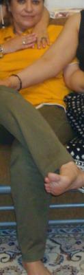 Pieds de tante sexy
