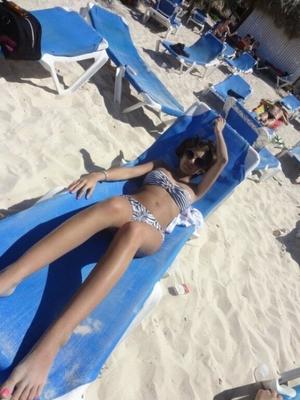Hottie on the beach