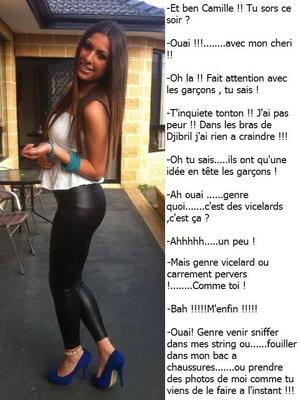 フェムドムと哀れなオナニー - フランス語キャプション