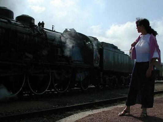 Nadine française - Flash - Train à vapeur