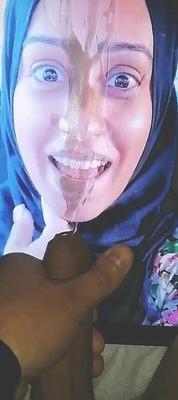 hijab slut faces