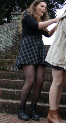 Épouses, famille et copines en collants