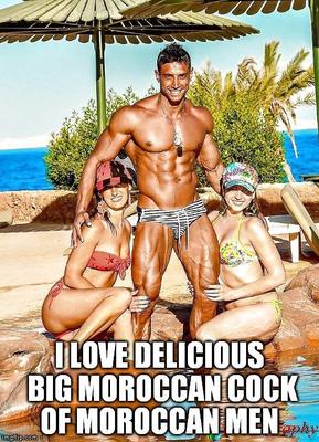 i lOVE Delicious Big Moroccan Cock oF Moroccan Men
