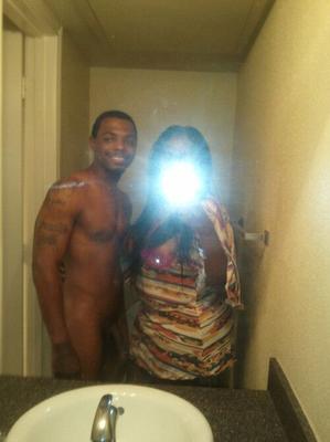 Selfies miroir des couples noirs