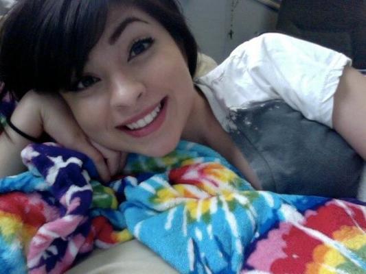 My cousin -- Give me grief about her, be a bully.