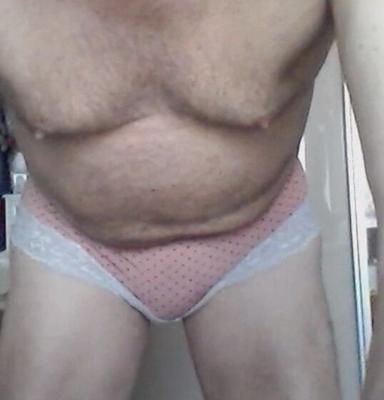 CD-slet Pascal met zwarte lingerie