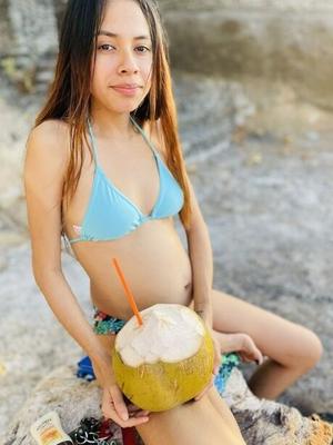 妊娠中のラティーナ