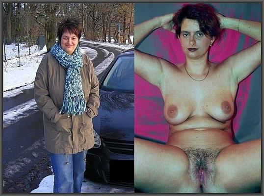 Dressed Undressed German Slut