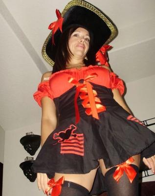 Pierced Tits Busty Latina MILF "Pirate"
