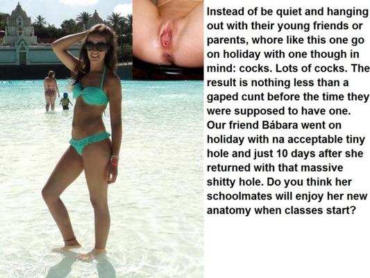 Bárbara im Urlaub