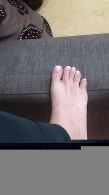 Mes pieds d'une manière différente