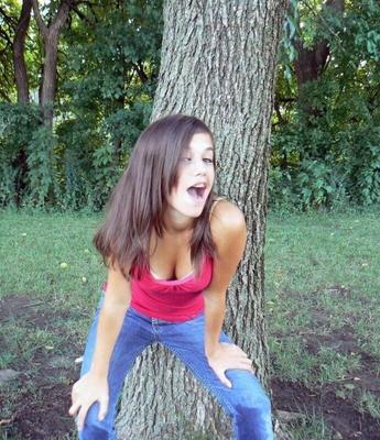 escote adolescente