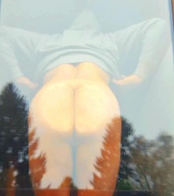 Miroir de fenêtre à fesses bombées