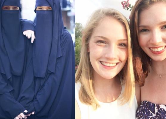 白人女性はイスラム教に帰依する