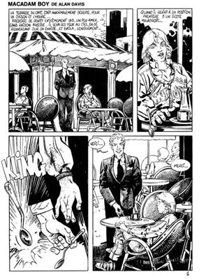 Macadam Boy French ics de Jean Pailler alias Alan Davis.