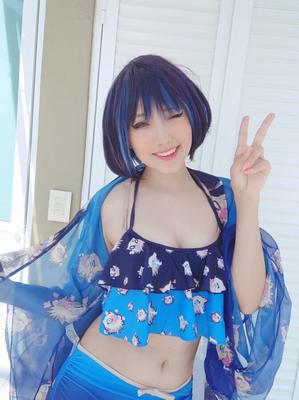 Bikini bleu