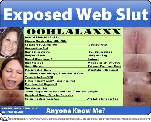 oohlalaXXX Appelez-moi une pute, mais je m'amuse !!