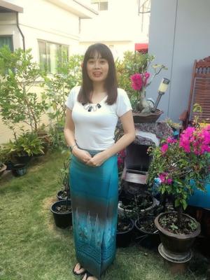Femme asiatique nue