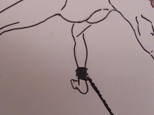 desenhos de bucetas expondo escravas de escravidão