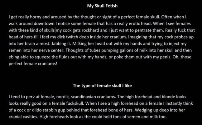My Female Skull Fetish