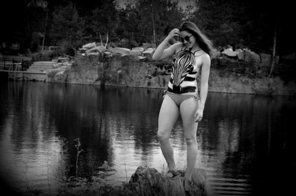 Photos de vacances d'adolescents amateurs européens