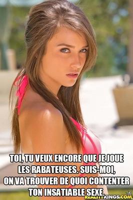 La rabateuse (подпись на французском языке)