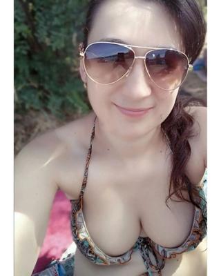 Mulher russa de biquíni