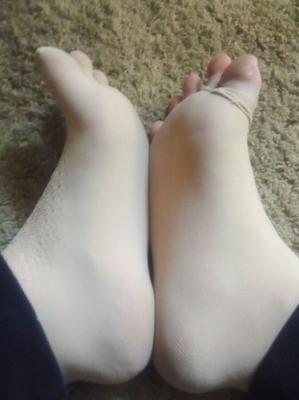 Mes pieds chaussettes à cinq orteils