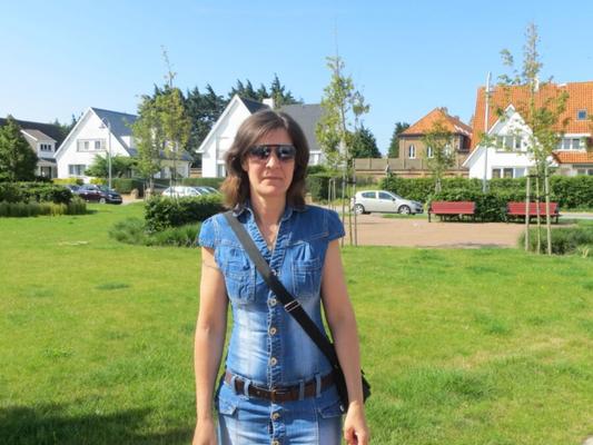 Nathalie Thierry - jeans azul